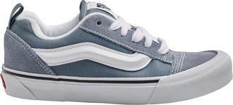 Vans Knu Skool - Heren - Sneakers - Grijs - 36 EU - Leer - Schoenen