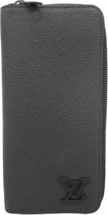 Louis Vuitton Noir Long Wallet (Bi-Fold) (Pre-Owned)