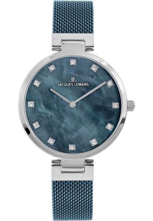 Jacques Lemans Womens 1-2001N Ladies Milano Watch - Silver - One Size