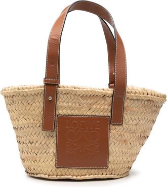 Loewe Pre-owned Loewe Small Raffia Anagram Basket Tote Ladies 118Q1M9ZCHLUWRUJ