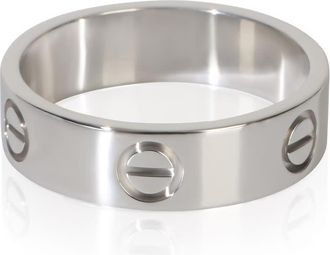 Cartier Pre-Owned Cartier White Gold Love Ring