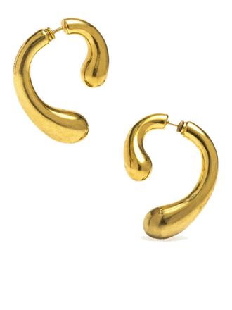 Panconesi p Earrings Small Oro
