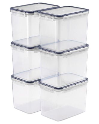 Sorbus Set Of 6 Food Storage Containers
