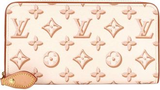 Louis Vuitton Beige Fall For You Monogram Canvas Zippy Wallet Fall For You (Authentic Pre-Loved)