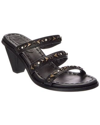 Frye Estelle Studded Slide Leather Sandal