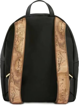 Alviero Martini 1A Classe Zaino Geo con stampa mappa - Nero