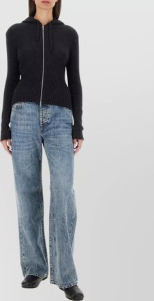 Our Legacy hooded knitwear fitted silhouette