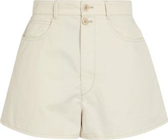 Christophe Lemaire Cotton Shorts - Ivory - 38 (UK10 / S)