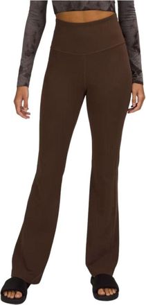 lululemon (WMNS) LULULEMON Groove Pant SHR Flare Nulu Leggings Espresso Brown LW5DKMS-657221784