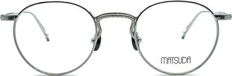 Matsuda M3140 Pantos Brillen - Heren - Brillen - Grijs - ONE Size - Accessoires