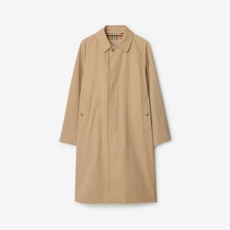 Burberry Long Camden Heritage Car Coat, Size: 40