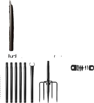 OEM Postes De Luz, Altura Regulable, Construcci&oacute;n Met&aacute;lica Resistente, 10 Unidades