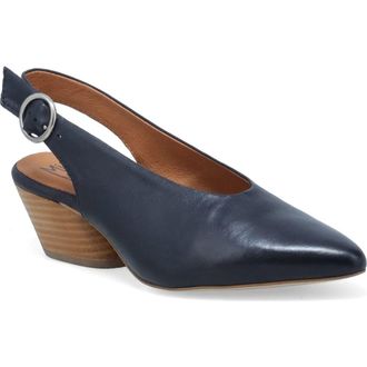 Miz Mooz Haven Slingback Pointed Toe Pump in Black at Nordstrom, Size 10.5-11Us