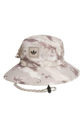 adidas Utility 3.0 Boonie Bucket Hat in Street Camo Beige/Black at Nordstrom