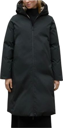 Ecoalf Baru Reversible Coat - Coats - Mujer - Negro - XL