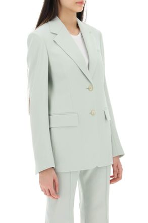 Lanvin Womens Blazer - Light Grey Wool - Size EU 38 (Womens)