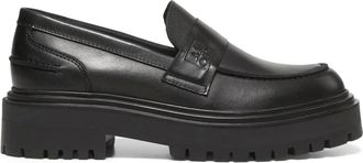 Marc O'Polo Schoenen, Dames, Zwart, 39 EU, Leer, Elin 1A Loafers