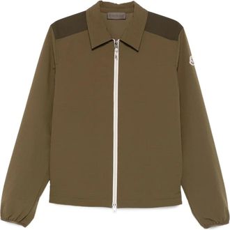 Moncler Camicia con zip - Verde