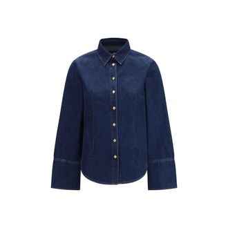 7 For All Mankind 7FOR Blauwe Denim Shirt