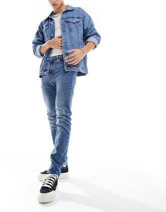 Levi's 510 - Jeans skinny lavaggio blu medio