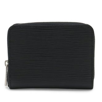 Louis Vuitton Black Noir Leather Coin Purse/Coin Case (Pre-Owned)