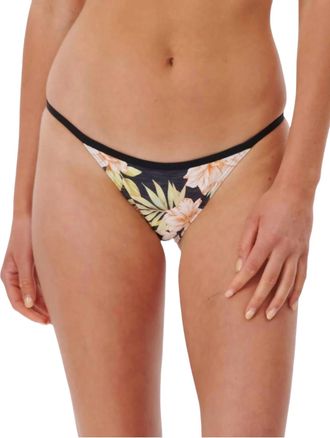 Rip Curl Sol Seeker Skimpy Bikini Bottom In Black