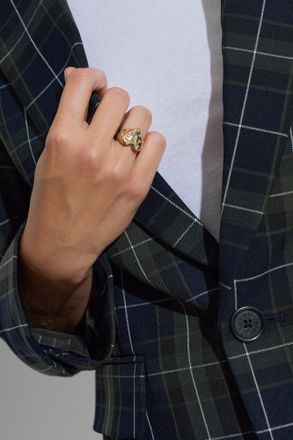 Zadig&Voltaire Brass Ring, Womens, Gold