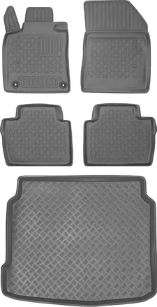 OEM Peugeot 508 Ii Sed&aacute;n A Partir De 2019 Set - Alfombrillas Para Coche + Alfombrilla Para Maletero