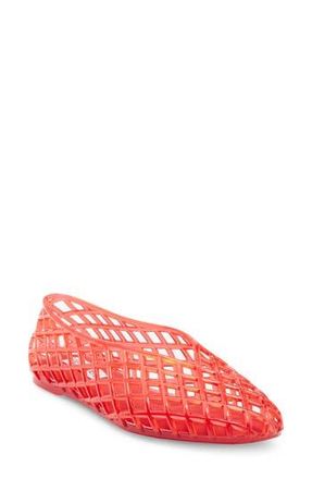 Steve Madden Crista Jelly Flat in Red at Nordstrom Rack, Size 10