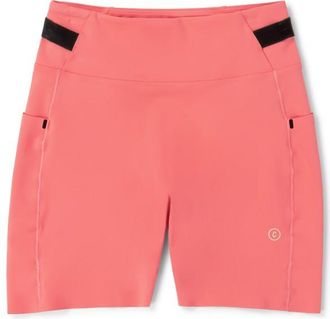Ciele Athletics FST Tightshort 7 Laufshorts f&uuml;r Damen | rot