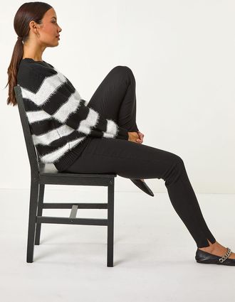 Roman Fleece Lined Stretch Bengaline Trouser