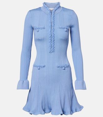 Self Portrait Ruffled minidress