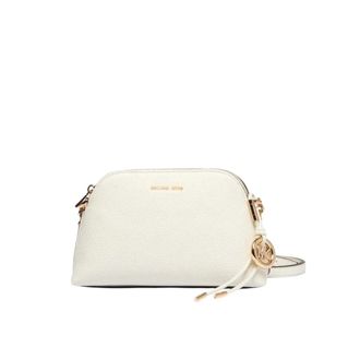 Michael Kors Tassen, Dames, Wit, ONE Size, Leer, Freddie Small Crossbody Bag