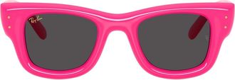 Ray-Ban Rayban Rb4940 Wayfarer Puffer By Asap Rocky 683287 Lucido Fucsia Sunglasses