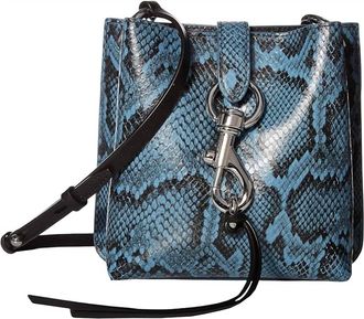 Rebecca Minkoff Womens Mini Feed Bag In Cement Blue