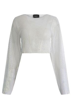 Santa Brands Open-Knit Top