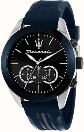 Maserati Traguardo Chronograph Quartz Black Dial Mens Watch R8871612046