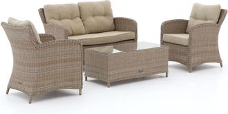 Intenso Furniture Intenso Leone/Milano stoel-bank loungeset 4-delig