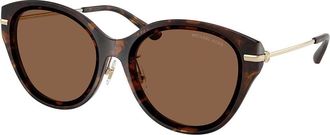 Michael Kors MK2229D TIANJIN Asian Fit 30063G Womens Sunglasses Tortoiseshell Size 59