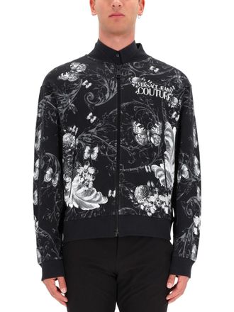 Versace Jeans Couture Bomberjacke aus Baumwollfleece