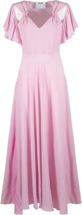 Vivetta Maxi Kleedjes - Dames - Maxi kleedjes - Roze - M - Kleedjes
