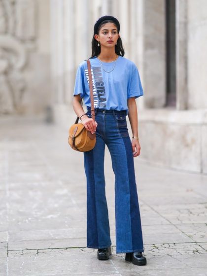 Come indossare i jeans larghi? Gli outfit più trendy per il 2021