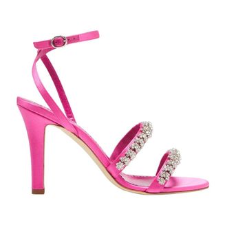 Manolo Blahnik High Heel Sandals, female, Pink, Size: 9 1/2 US Vedada Stiletto Sandals