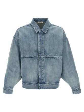Fear of God Mens Denim Trucker Jacket