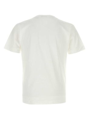 Comme Des Gar&ccedil;ons Gold Heart T-Shirt - White