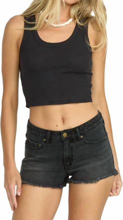Billabong Drifter Denim Shorts In Fade To Black