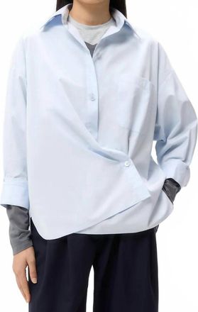 TWP New Earl Shirt In Blue