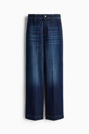 H&M Wide High Jeans - Blue
