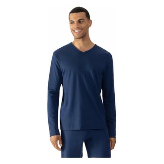 Mey Heren, Tops, Blauw, Maat: S