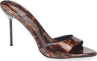 Jeffrey Campbell Ce-Soire Slide Sandal in Tortoise at Nordstrom, Size 9.5